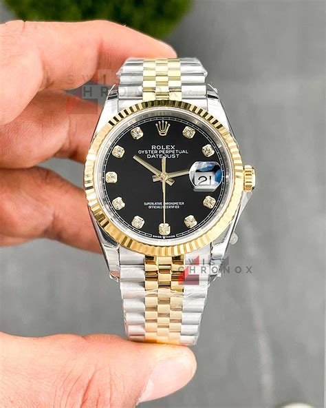 buy 31mm two tone black dial rolex|used rolex datejust 31.